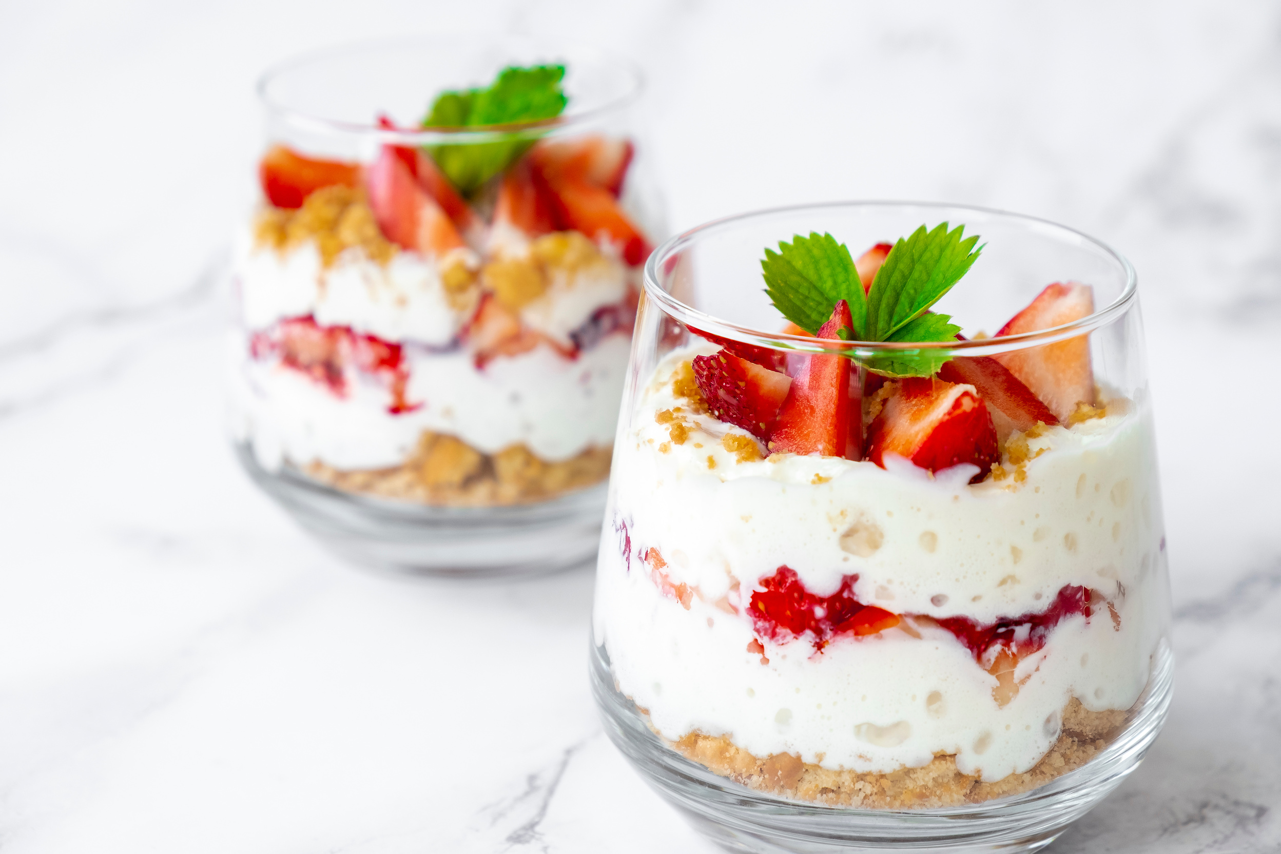 Strawberry trifle